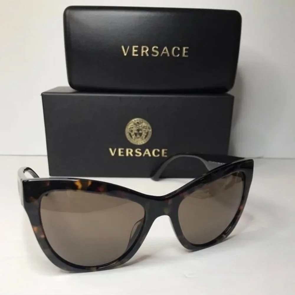 Authentic New VersaceVE4417U Sunglasses in Tortoise